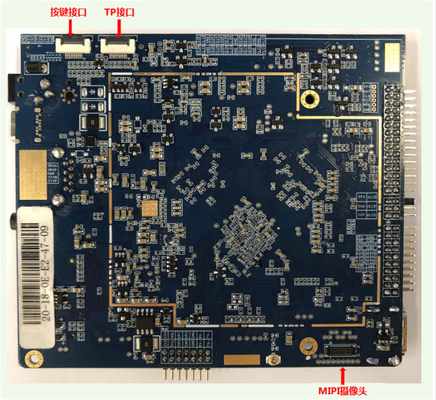 EDP LVDS врезал РУКУ RJ45 андроида доски системы для GPIO UART