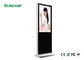 Реклама LCD 32 дюймов показывает пол высокой яркости стоя Signage цифров