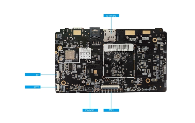 RK3566 четырехъядерное A55 1 ПОКРЫВАЕТ принтеры поддержки NFC EDP MIPI LVDS чешут удары врезали доску 0